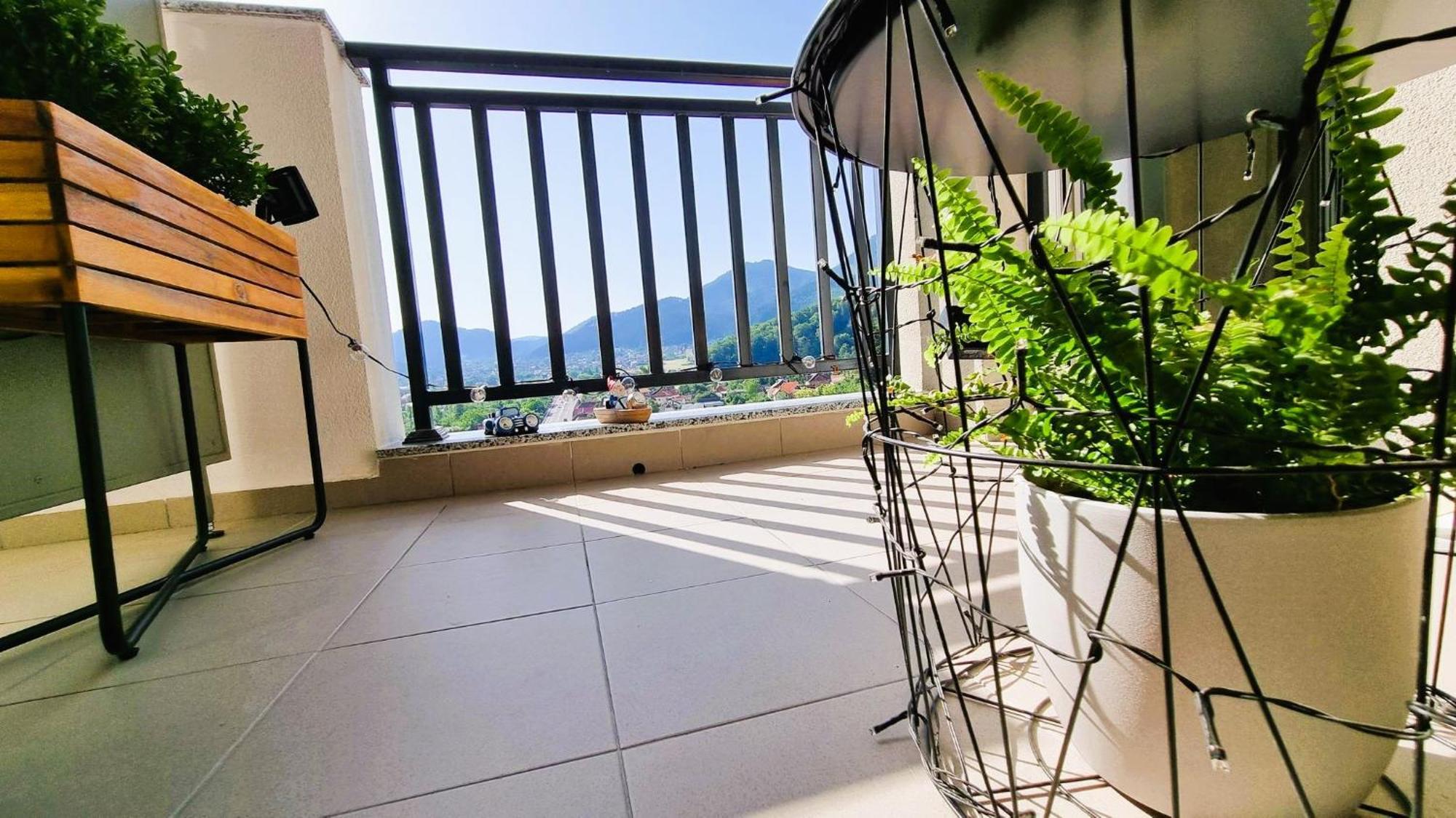 Mountain View Retreat Apartment - Braszów Zewnętrze zdjęcie