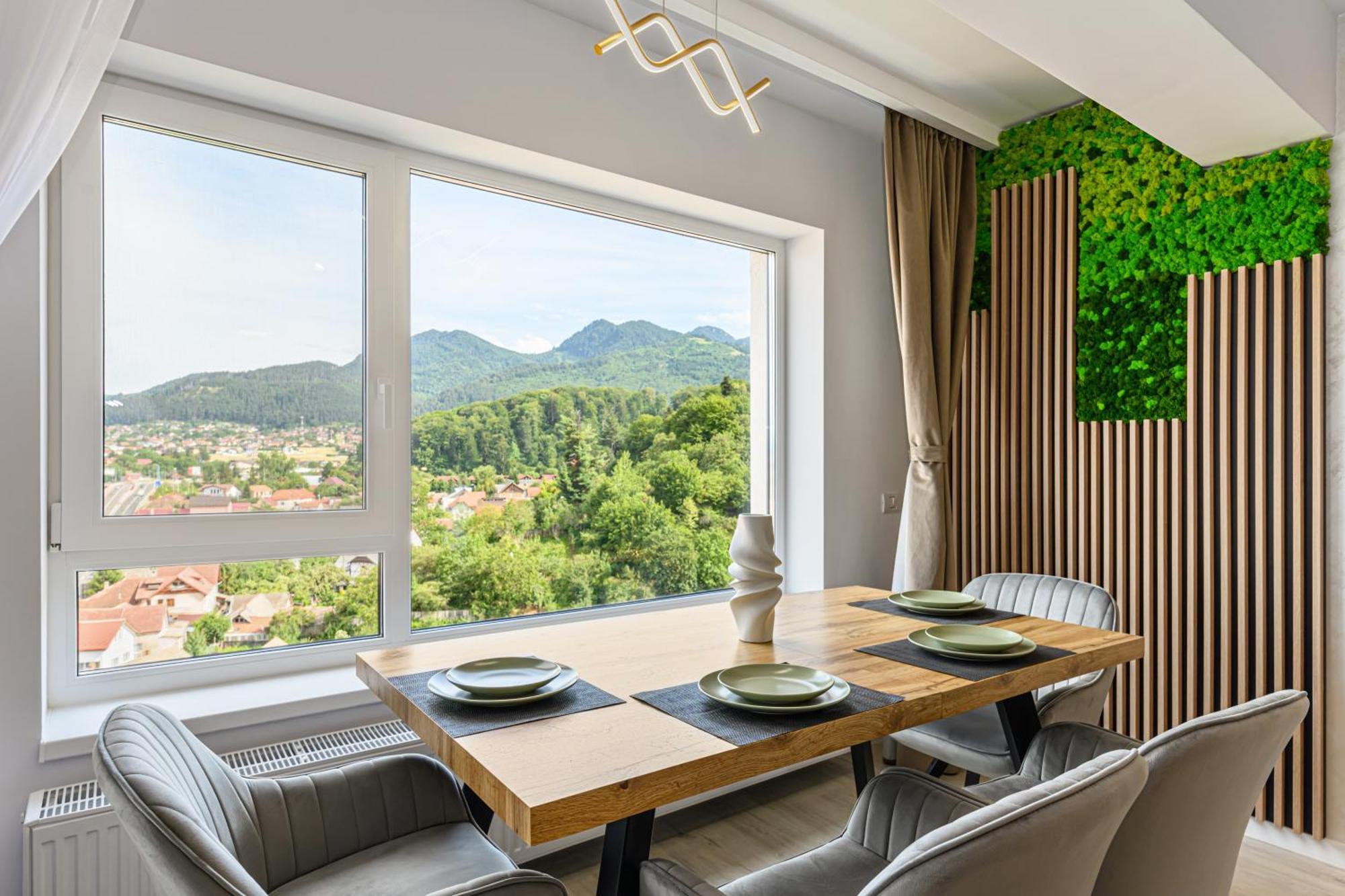Mountain View Retreat Apartment - Braszów Zewnętrze zdjęcie